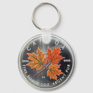 Canada Silver Coin 2001 Sleutelhanger