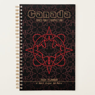 Canada sinds 1867 5,5 x 8,5-inch planner