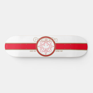 Canada sinds 1867 Wit skateboard