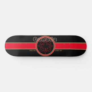 Canada sinds 1867 (Zwart) Skateboard
