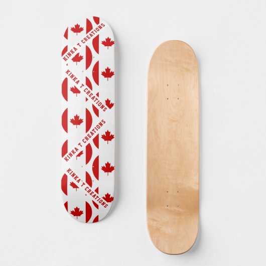 Canada Skateboard (Voorkant)