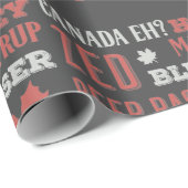 Canada Slang Subway Art Cadeaupapier (Rol Hoek)