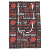 Canada Slang Subway Art Medium Cadeauzakje (Achterkant)