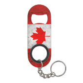 Canada Sleutelhanger Flessenopener (Achterkant)