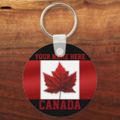 Canada Sleutelhanger Personalized Canada Sleutelha (Voorkant)