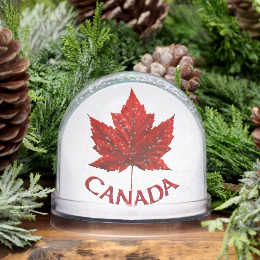 Canada Snow Globe Custom Canada Snowglobe Sneeuwbol (Winter)
