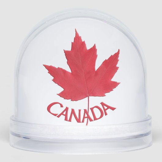 Canada Snow Globe Custom Canada Snowglobe Sneeuwbol (Voorkant)