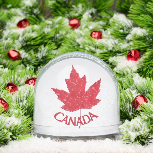 Canada Snow Globe Custom Canada Snowglobe Sneeuwbol (Kerstmis)