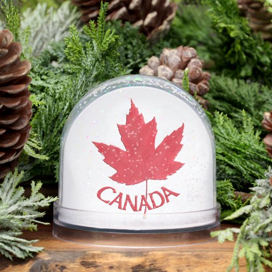 Canada Snow Globe Custom Canada Snowglobe Sneeuwbol (Winter)