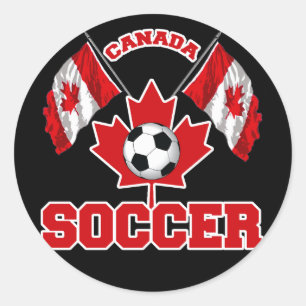 CANADA SOCCER RONDE STICKER