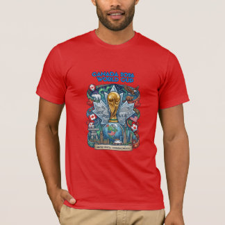 Canada Soccer WK 2026 Herdenkings T-Shirt