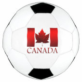 Canada Soccor Ball Personalized Canada Flag Games Voetbal (Voorkant)