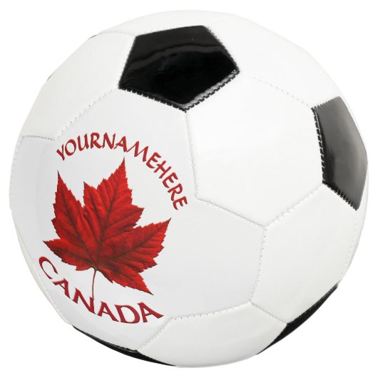 Canada Soccor Ball Personalized Canada Games Voetbal (Drie kwart)