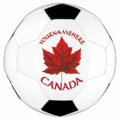 Canada Soccor Ball Personalized Canada Games Voetbal (Voorkant)