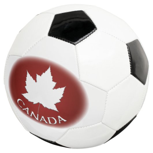 Canada Soccor Ball Personalized Maple Leaf Balls Voetbal (Drie kwart)