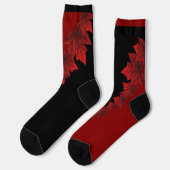 Canada Socks Canada Maple Leaf Socks Customize Sokken (Links)