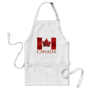 Canada Souvenir Apron Canada Maple Leaf Souvenir Standaard Schort