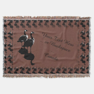 Canada Souvenir Blanket Canada Goose Throw Blanket Deken