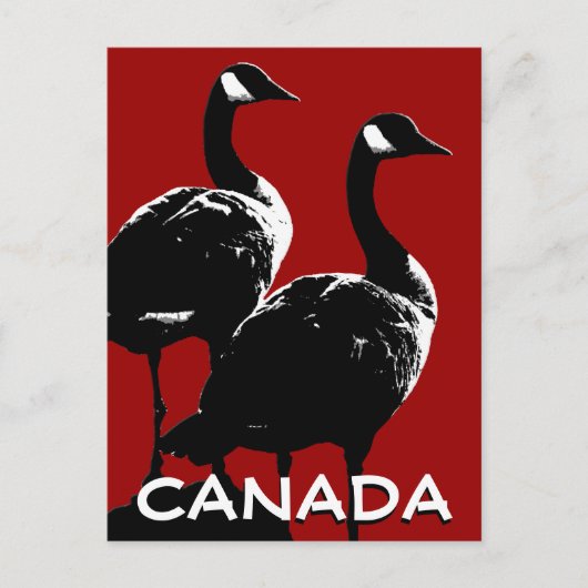 Canada Souvenir Briefkaarten Canada Gese Kaarten (Voorkant)