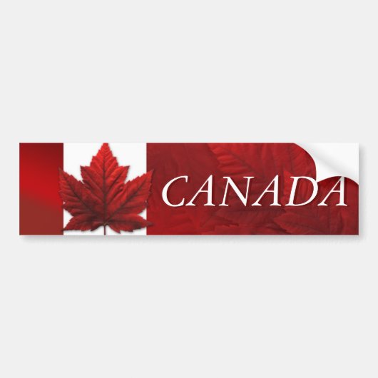 Canada Souvenir Bumpersticker Gifts (Voorkant)
