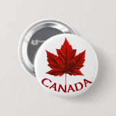 Canada Souvenir Buttonnen Canada Vlag Maple Leaf P Ronde Button 5,7 Cm (Voorkant /achterkant)