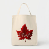 Canada Souvenir Canvas tassen Canada Maple Leaf Ba (Voorkant)