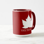 Canada Souvenir Coffee Cup Aangepaste Canada Mokke Mok (Voorkant rechts)