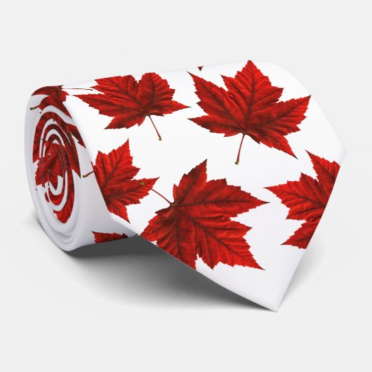 Canada Souvenir Cravates Canada Drapeau cravates c (Roulé)
