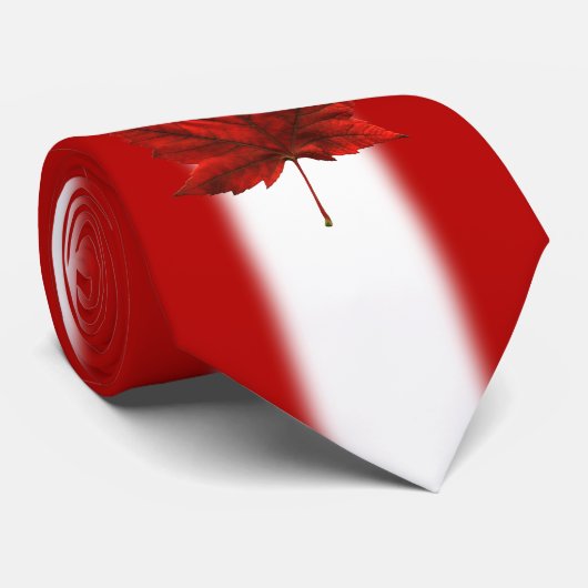 Canada Souvenir Cravates Canada Drapeau cravates c (Roulé)