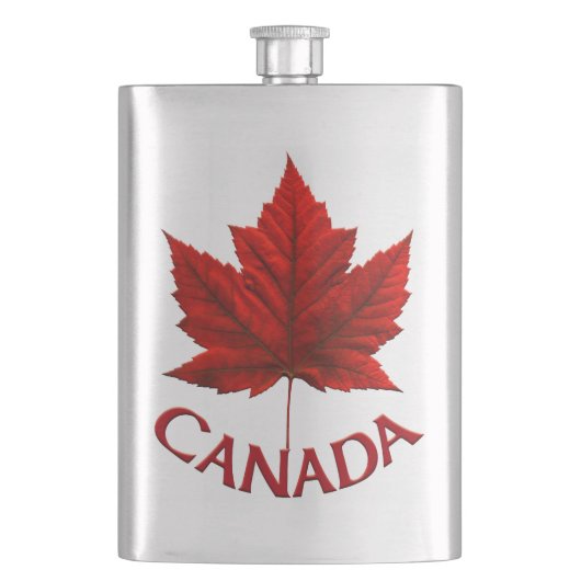 Canada Souvenir Flask Canada Flag Drink Flask Gift Flacon (Voorkant)