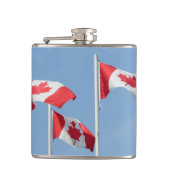 Canada Souvenir Flask Canada Flag Drink Flask Gift Heupfles (Voorkant)