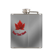 Canada Souvenir Flask Canada Flag Drink Flask Gift Heupfles (Achterkant)