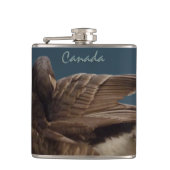 Canada Souvenir Flask Custom Canada Goose Flask Heupfles (Voorkant)
