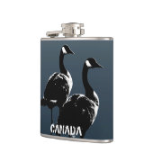 Canada Souvenir Flask Custom Canada Goose Flask Heupfles (Links)