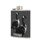 Canada Souvenir Flask Custom Canada Goose Flask Heupfles (Links)