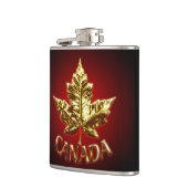 Canada Souvenir Flask Gold Medal Canada Flask Heupfles (Links)