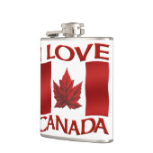 Canada Souvenir Flask I Love Canada Flasks Gifts Heupfles (Links)