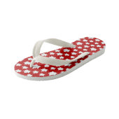 Canada Souvenir Flip Flop Sandals Canada Shoes (Schuin)