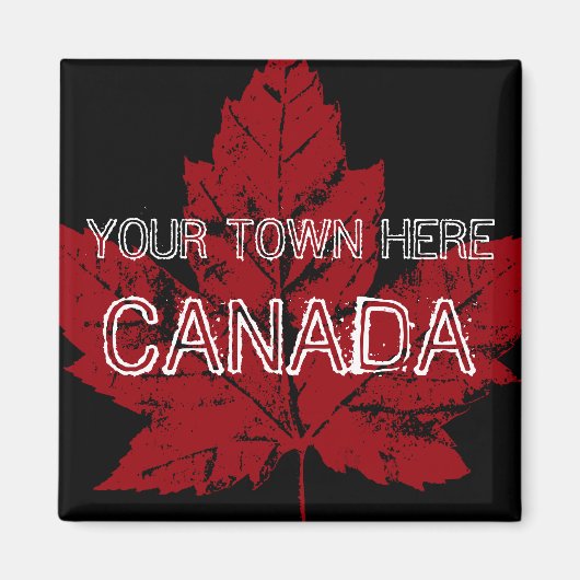 Canada Souvenir Fridge Magnet - Aangepaste Magnets Magneet (Voorkant)