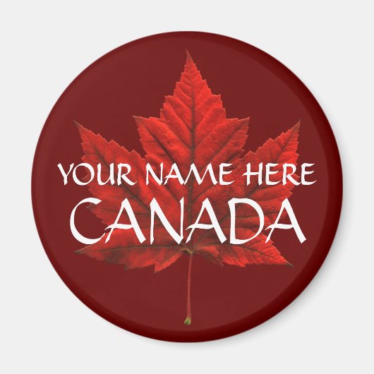 Canada Souvenir Fridge Magnet - Aangepaste Magnets Magneet (Voorkant)