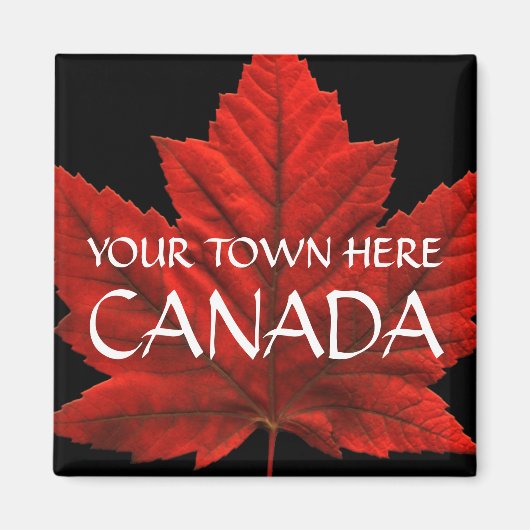 Canada Souvenir Fridge Magnet - Aangepaste Magnets Magneet (Voorkant)