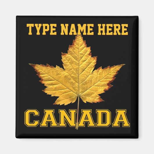 Canada Souvenir Fridge Magnet Canada Keepomwille Magneet (Voorkant)