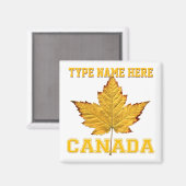 Canada Souvenir Fridge Magnet Canada Keepomwille Magneet (Voorkant / Achterkant)