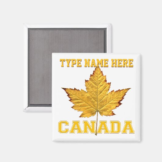 Canada Souvenir Fridge Magnet Canada Keepomwille Magneet (Voorkant / Achterkant)