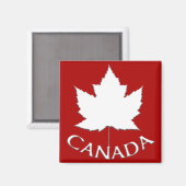 Canada Souvenir Fridge Magnet Canada Maple Leaf Magneet (Voorkant / Achterkant)