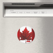 Canada Souvenir Fridge Magnet Canada Maple Leaf Magneet (Insitu (Vaatwasser))