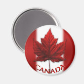 Canada Souvenir Fridge Magnet Canada Maple Leaf Magneet (Voorkant / Achterkant)