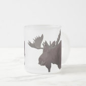 Canada Souvenir Glasses Canada Moose Beer Mokken (Voorkant rechts)