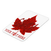 Canada Souvenir Magnet Custom Canada Magnets Magneet (Linkerzijde)