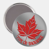 Canada Souvenir Magnets Personalized Canada Gift Magneet (Voorkant / Achterkant)
